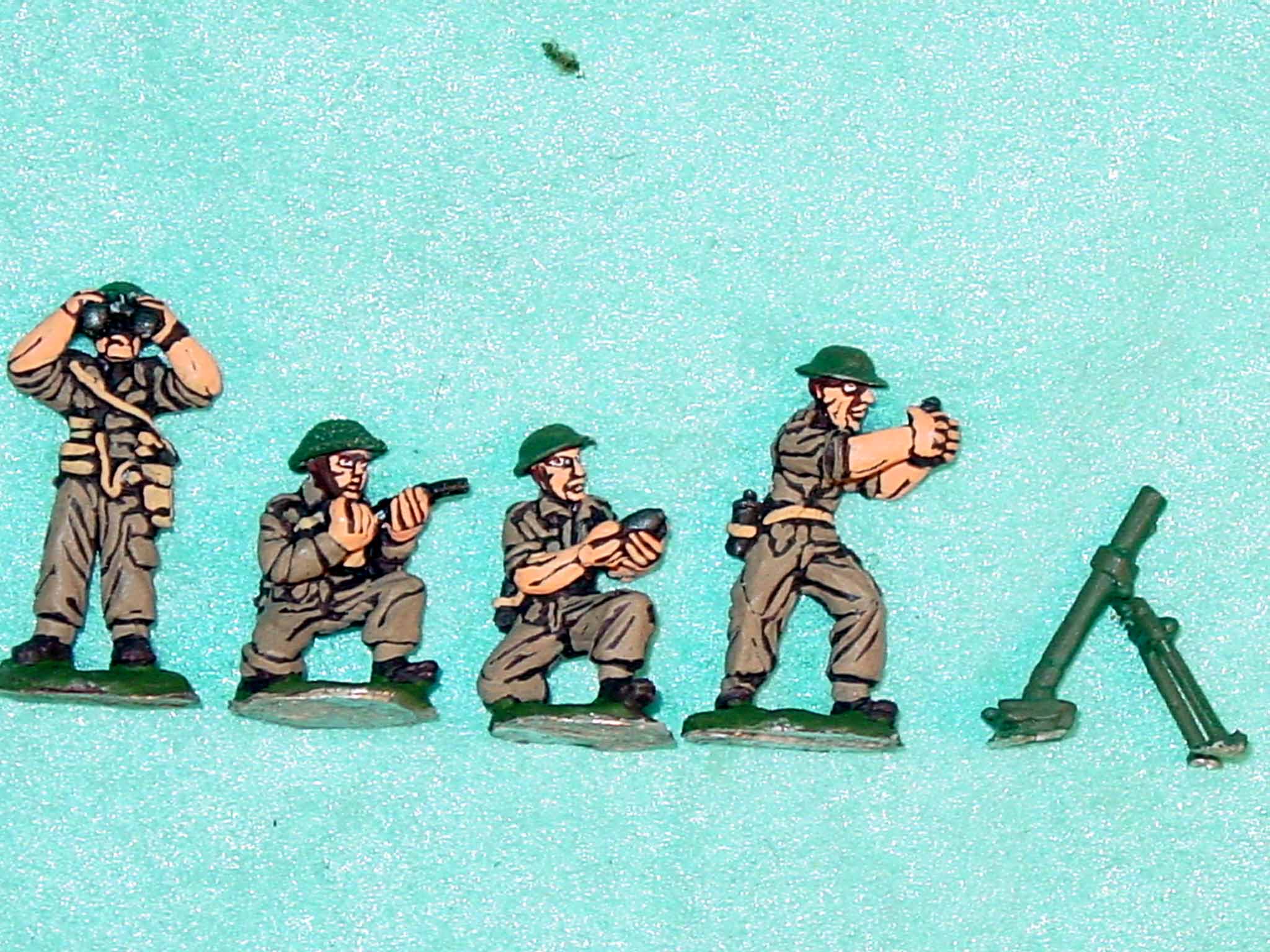 25mm GAJO Painted WW2 Figures