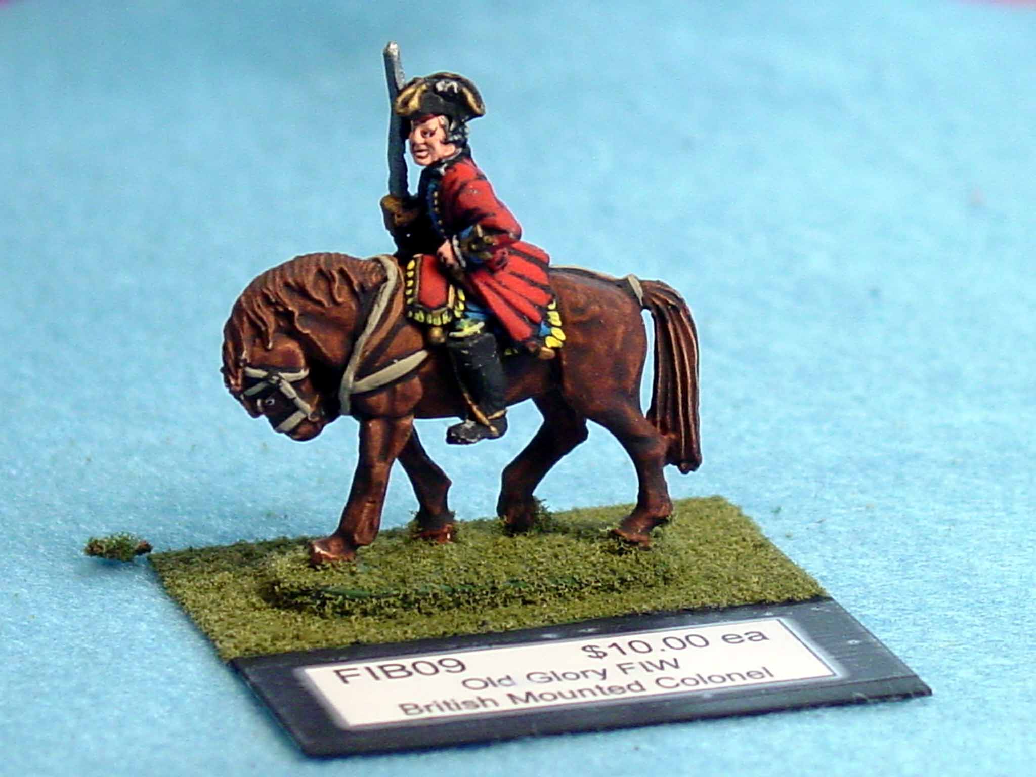 British Colonel Mounted